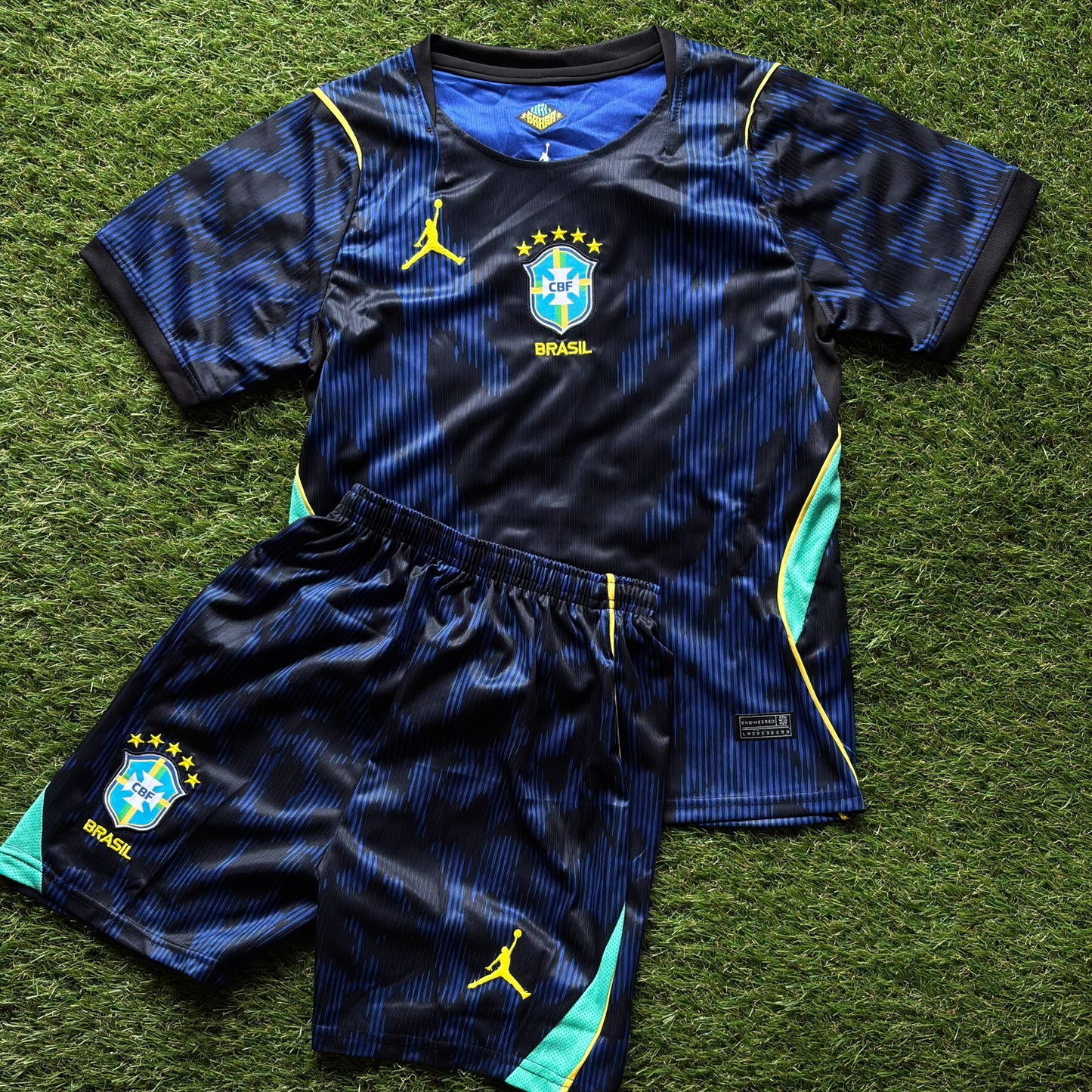 Kit Infantil Brasil III 2025 - Azul | Jordan