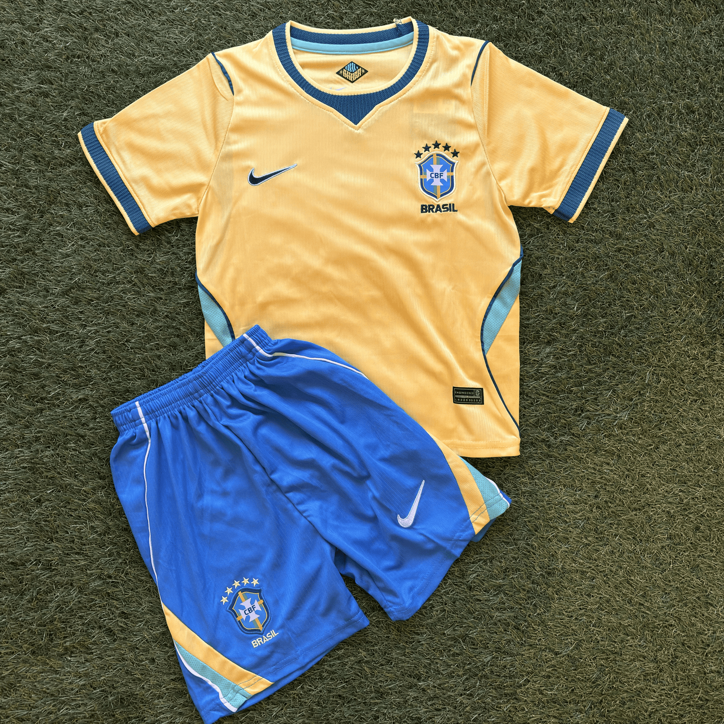 Kit Infantil Brasil I 2025 - Amarelo | Nike